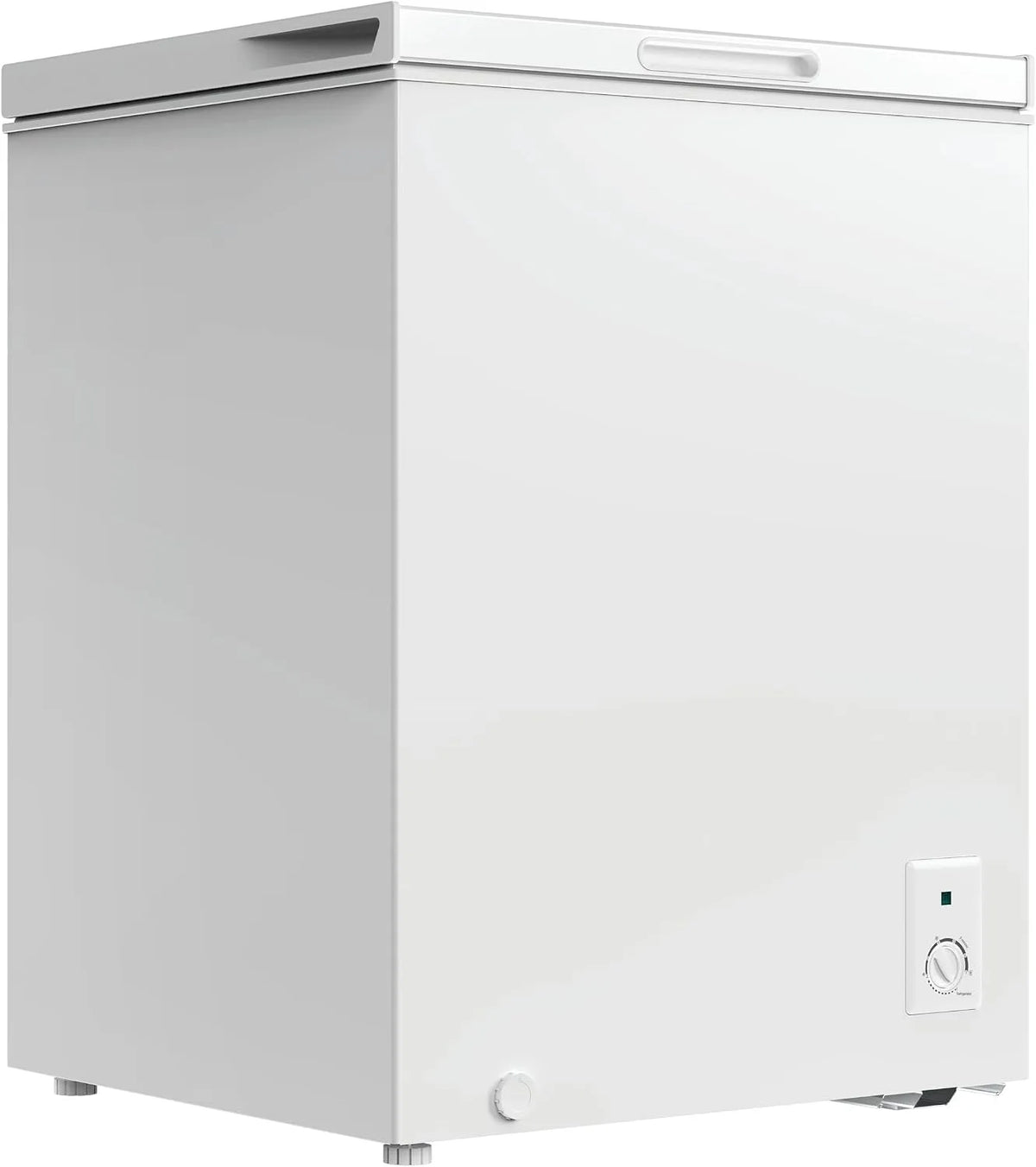 Congélateur CF1420E aro, capacité 142 L, c bahut, dégivrage manuel, finition blanche, dimensions 63.5 x 55.6 x 83.5 cm, 5°C à -24°C, panier
