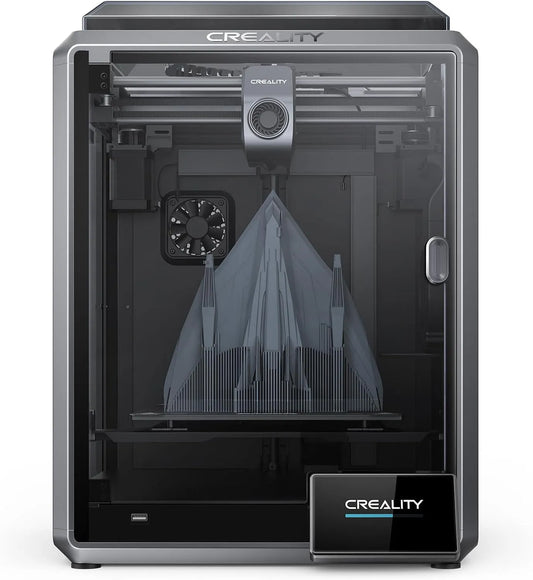 Imprimante 600mm/s, s Ultra Rapide Vitesse Impression, 300°C Haute-Temp Buse, dimensions 220x220x250mm, Nivellement Auto, Creality K1 3D