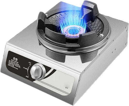 Table de cuisson, Classe énergétique, IBOWZ Tables de Cuisson à Gaz à gaz Cuisinière à gaz Portable Brûleur Unique Wok 40kW