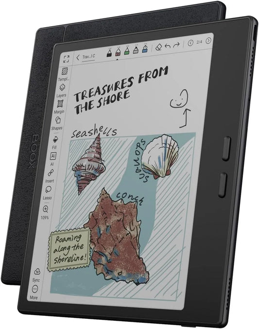 BOOX Tablette, Go Color 7, Gen 2, Couleur ePapier 7' 64 Go HD Android 13 E-Ink Éclairage BT WiFi