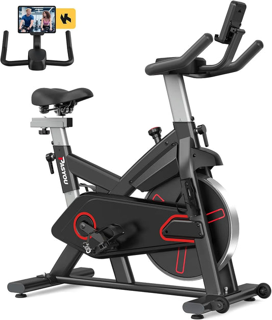 Vélo Pasyou, RéSistance MagnéTique éCran Lcd Et Support Pour Tablette Max 136kg, capacité 300lb, D'Appartement
