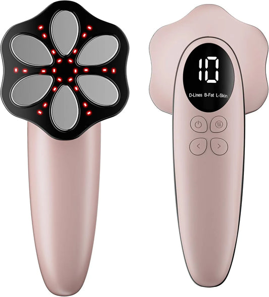 Cellulite électriques Appareil Massage Masseur Anti, Lifte, Rose Gold, 6 Têtes de Massage Multifonctionnel Portable, Unisexe
