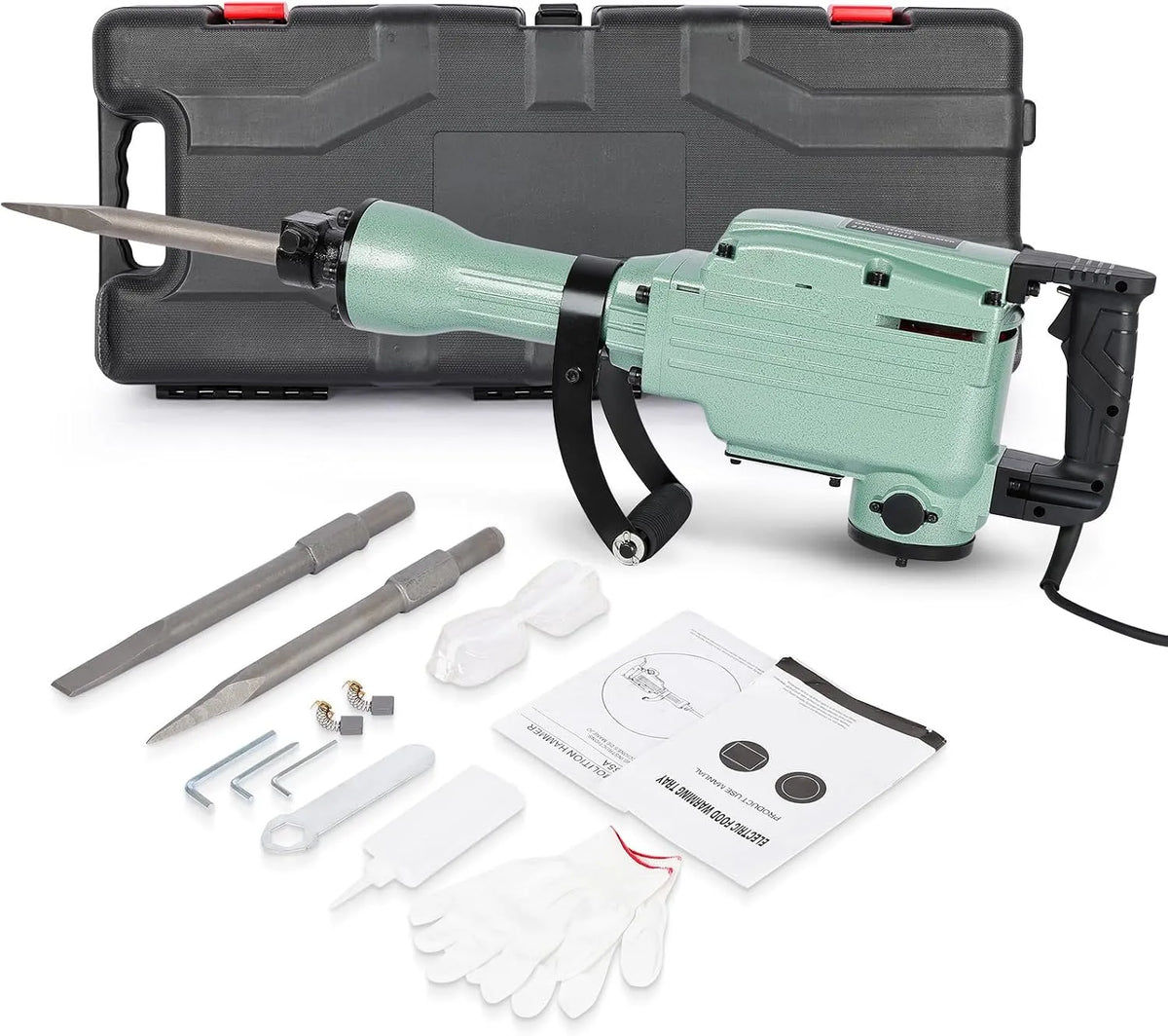 Modèle Démolition SDS-Hex 65J Marteau de, Piqueur Électrique Puissance, Anti-Vibration, Burineur Professionnel pour Béton