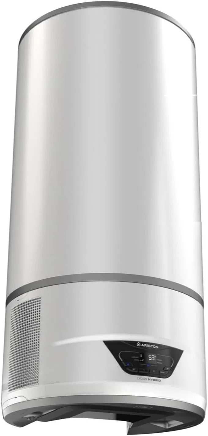 Ariston Lydos Hybrid Wifi 80L, COP 2.02, Air Ambiant, Chauffe Eau Thermodynamique Mural 80 L, capacité 80L, 50% d'Économie d'Énergie