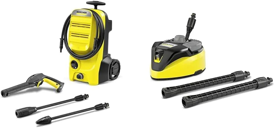 Kärcher nettoyeur haute pression, Pression: Max. 130 Bar, 769 mm x 288 mm x 996 mm, finition noire, K 4 Classic, Sortie Janvier 2020, Jaune