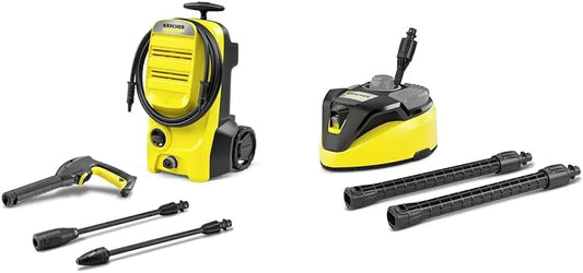 Kärcher nettoyeur haute pression, Pression: Max. 130 Bar, 769 mm x 288 mm x 996 mm, finition noire, K 4 Classic, Sortie Janvier 2020, Jaune