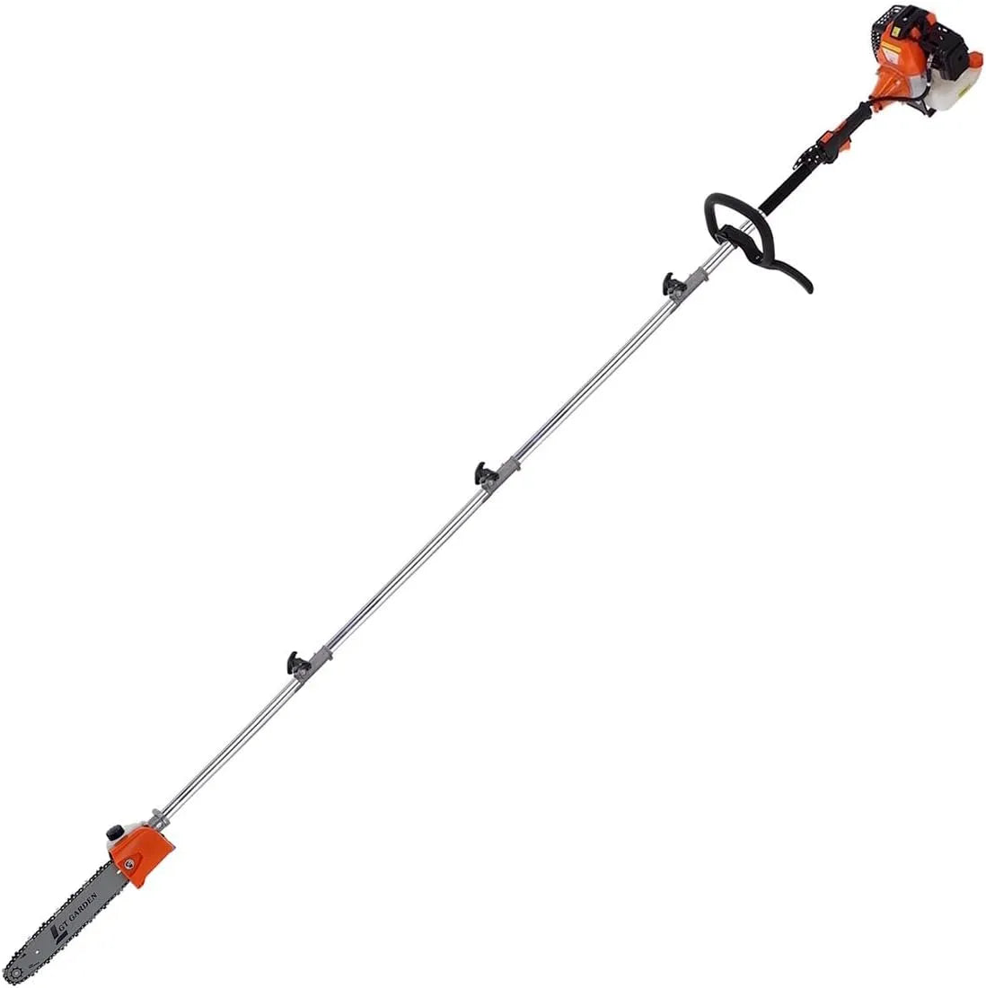 Modèle Élagueuse thermique sur perche cm3 GT GARDEN, longueur 4.15 mètres, 52, 3 CV