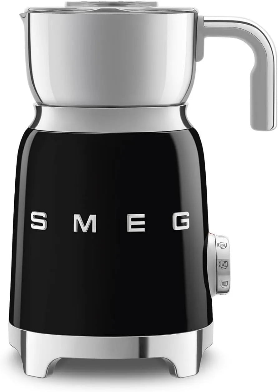 Smeg modèle MFF11BLEU, Carafe Amovible 600 ml, puissance 500 W, 6 Programmes Prédéfinis, une Fonction Manuelle, Mousseur à Lait Multifonction