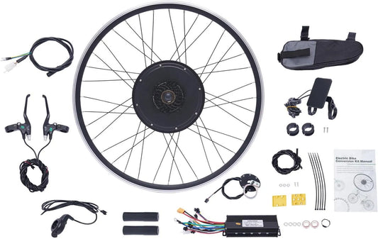 Vélo électrique 700C, Moteur 48 V 1000 W, Moteur de hub sans balais 700 C pour 28/29', Kit de conversion de, Avec contrôleur intégré, Roue arrière