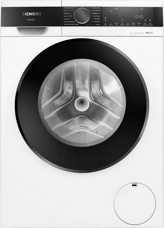 Siemens lave-linge WG44G2F41 iQ500, 1400 tr/min, élimination automatique des taches, varioSpeed pour un lavage rapide, poids 9 kg, fonction i-Dos