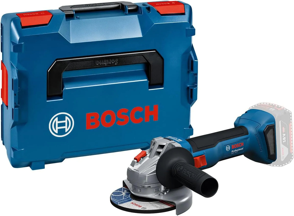 Bosch 18V-8, Professional 18V System meuleuse angulaire sans-fil GWS, diamètre de disque 125 mm, avec L-BOXX, sans batterie ni chargeur