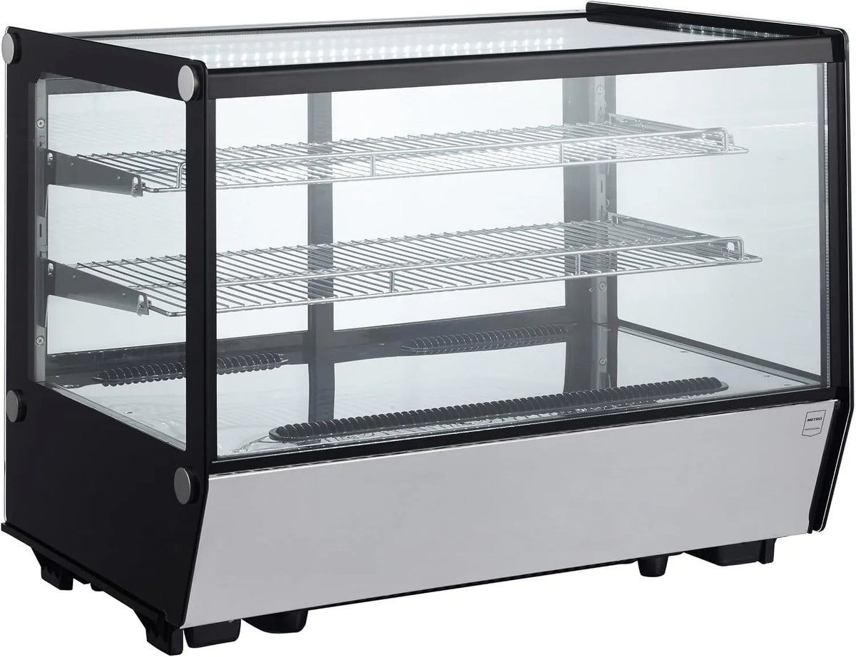 Modèle Vitrine réfrigérée GCV1160R METRO Professional, capacité 160 L, plastique, froid ventilé, dimensions 88 x 56.8 x 68.6 cm, 2 clayettes réglables