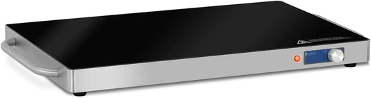 Plaque de cuisson RCIC-230W, puissance 240 W, dimensions 62 x 35 cm, 60-105 °C, Boitier INOX, Verre Trempé