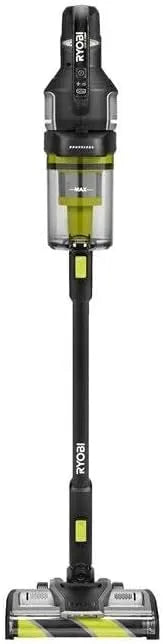Ryobi aspirateur balai RASV18BL-0, Brushless Anti-emmêlement 18V One+, Nettoyage sols durs et moquettes, Poils d'Animaux