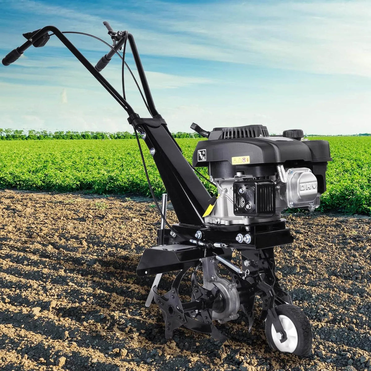 Motobineuse 176ccm 6CV 5-30cm BRAST, thermique 4,4kW largeur 36cm